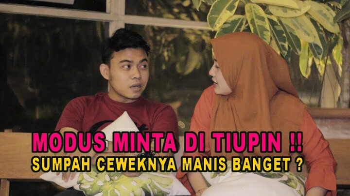 AWALNYA MODUSIN CEWEK CANTIK BERHIJAB !! TIBA TIBA EH MALAH KENA GOMBAL BALIK || BAPER