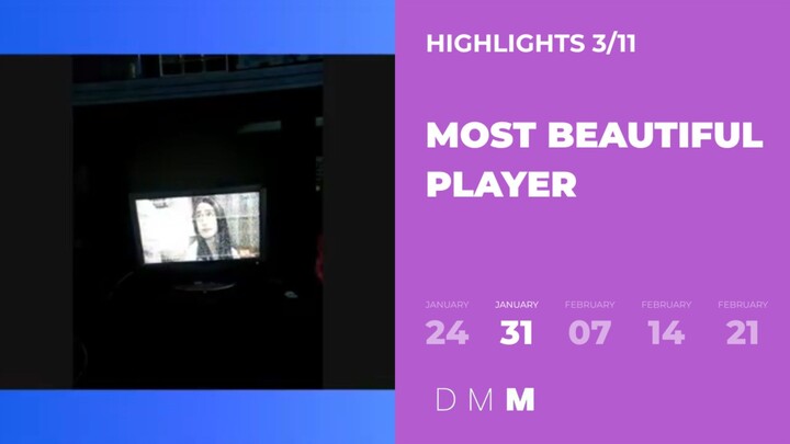 DMM: Most Beautiful Player - January 31, 2026 - Highlights 3/11 - 2nd Airez Special