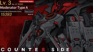 Danger Close Season 24 Moderator Type A Score 15393 (BR 38%) | Counter:Side