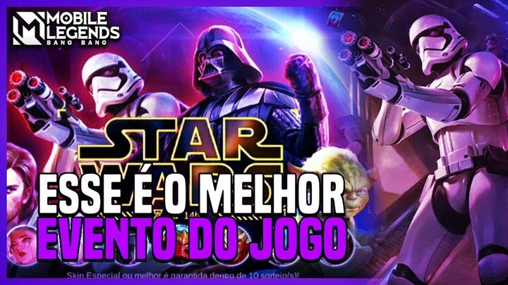 Por Que o Evento STAR WARS é o MELHOR Evento do Bangas | MLBB