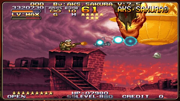 Metal Slug X Legend Unlimited Fire 7.5