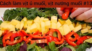 Cách làm vịt ủ muối , vịt nướng muối #13