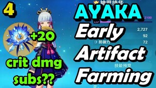 Leveling Up My Flowers | Early Ayaka Prep #4