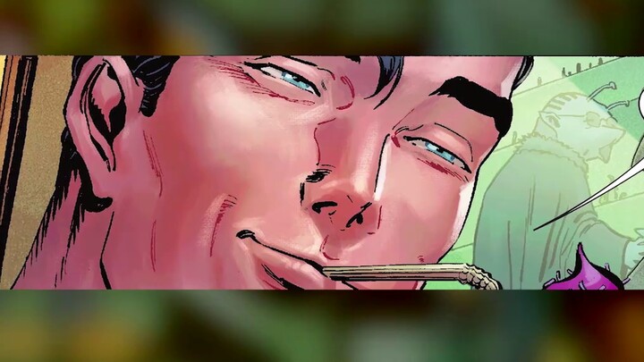 Mereka sepakat untuk memilih hadiah untuk Batman, tetapi Wonder Woman dan Superman bersenang-senang 