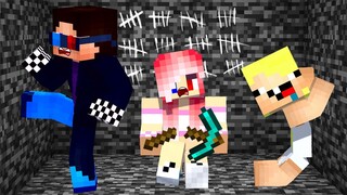 😱МЫ ЗАСТРЯЛИ В КОРОБКЕ ИЗ БЕДРОКА В МАЙНКРАФТ! ШЕДИ ЛЕСКА И НУБИК MINECRAFT