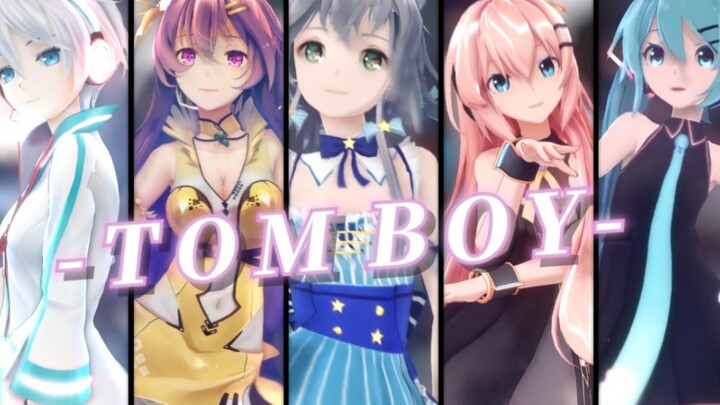 【MMD】How cool can a virtual diva girl dance be? A song "Tomboy" tells you!