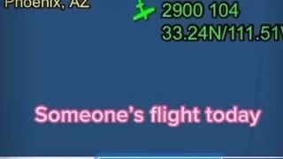 قام طيار في ولاية أريزونا برسم مسار "هيا بنا، براندون!" للتعبير عن استيائه من براندون.