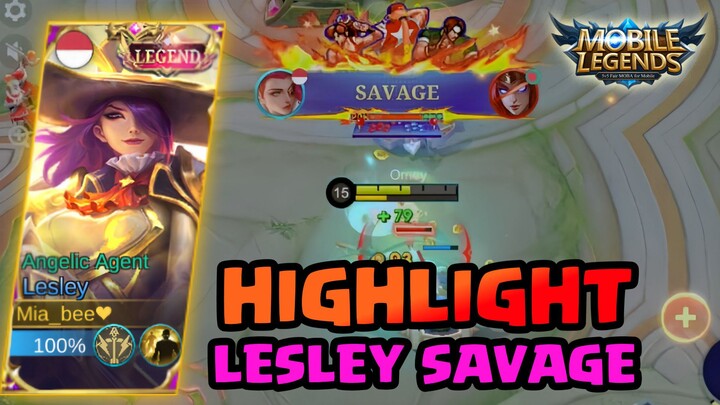 HIGHLIGHT LESLEY SAVAGE EP1