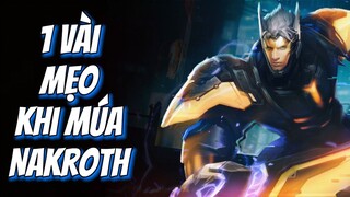 JungCi - 1 vài mẹo cần biết để múa tốt Nakroth | Liên Quân Mobile