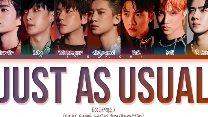 EXO kembali dengan album baru, lagu non-utama “Just as usual” — penyebaran vokalnya super enak diden