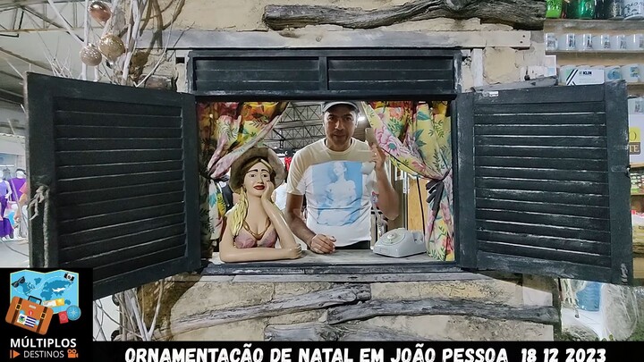 ORNAMENTAÇÃO DE NATAL EM JOÃO PESSOA 18 12 2023