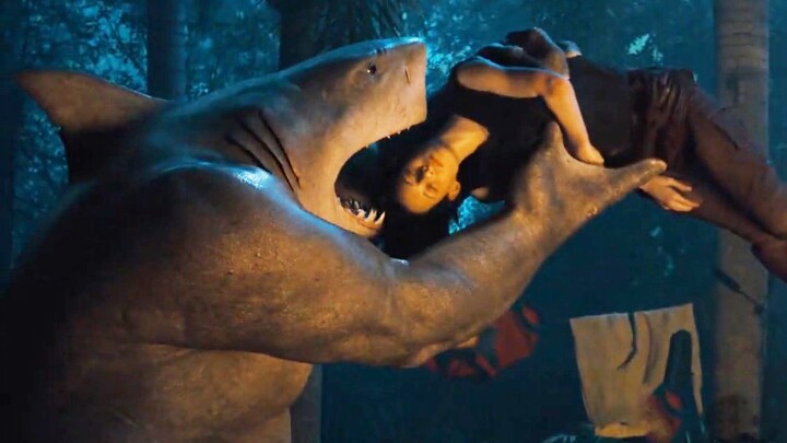So adorable! DC's "The Suicide Squad" Shark King trailer