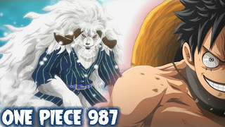 REVIEW OP 987 LENGKAP! EPIC! PERKATAAN LUFFY YG MENGGUNCANG DUNIA - One Piece 987+