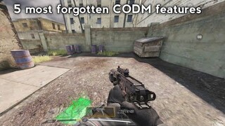 5 most forgotten CODM features