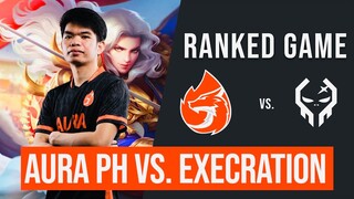 NAKALABAN NAMIN SILA CHAKNU TEAM EXECRATION SA RANKED GAME. AURA PH VS EXECRATION.