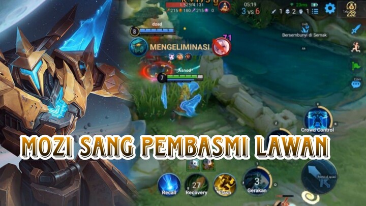 MOZI SANG PEMBASMI LAWAN