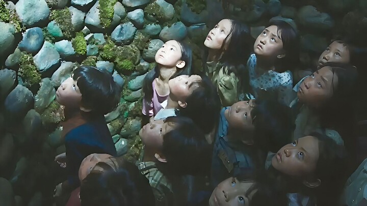 Over a dozen orphans hid in a dry well playing hide-and-seek, only to have the construction crew unk