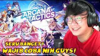 SERU ! WAJIB COBA ! ARCANA TACTICS ! Mobile Game - Gameplay INDONESIA !