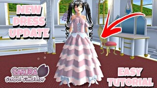 NEW DRESS UPDATE + EASY TUTORIAL | Sakura School Simulator | Gweyc Gaming