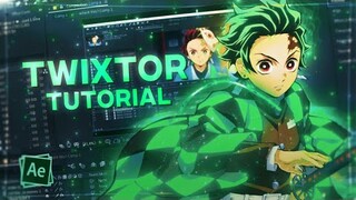 How To Make A Clean Twixtor | After Effect Tutorial