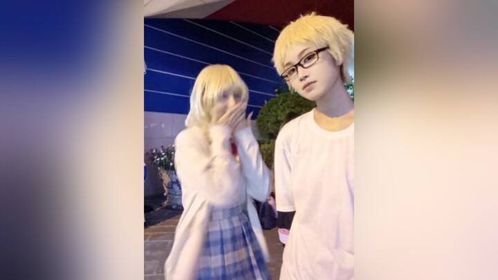 Không quậy đời không nể :> tsukishimakei tsukishima tsuki haikyuu tokyorevengers akane akaneinui akaneinuicosplay tsukishimakeicosplay akaneinuisupremacy tokyorevengerscosplay coser anime manga fyp fo