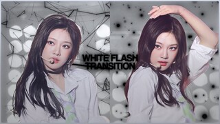 white flash transition ; after effects