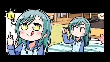 When the girl's hair grew longer...