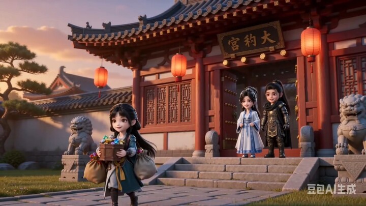 Versi dialek: Li Yingning berkunjung ke rumah Han Li, aku benar-benar anak yang cerdik