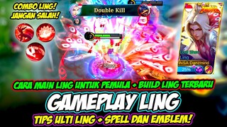 TUTORIAL LING ❗ COMBO LING + CARA MAIN LING ❗ BUILD LING TERSAKIT ❗ GAMEPLAY LING KUNG FU PANDA SKIN