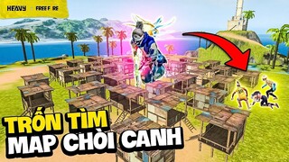 Trốn tìm cực hack não trong map toàn chòi canh | HEAVY Free Fire