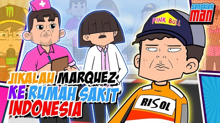 MARQUEZ KALAU DI RAWAT DI INDONESIA- kartun lucu sengklekman