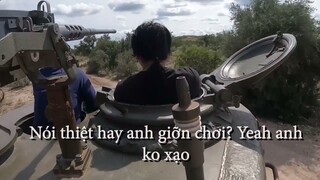 Xe Tăng Nga Màu Xanh