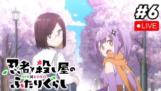 Review anime Ninja to Koroshiya no Futarigurashi episode 6