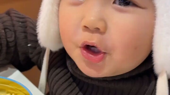 Kid: Go ahead, Mom’s such a glutton.