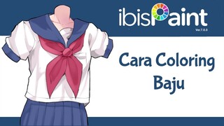 Tutorial Cara Coloring Baju Kaos | Ibis Paint X |