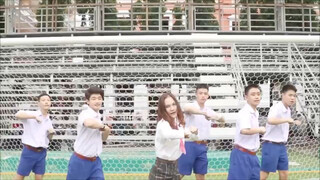 来看看billkin高中学校的同学cover的爱的警报器 都挺会跳的啊