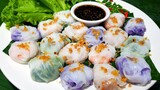 กับข้าวกับปลาโอ 511 : ปากหม้อสี่สหาย แป้งนุ่ม ไส้แน่น น้ำจิ้มเด็ด Thai steamed rice dumplings