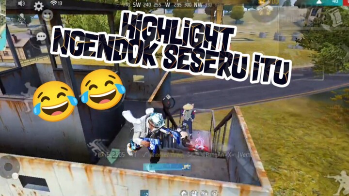Ngendok Seru Juga Ternyata 😂😂😂 | Freefire Highlight | Solo VS. Squad