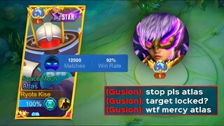 TARGET LOCKED GLOBAL 1 GUSION BE LIKE