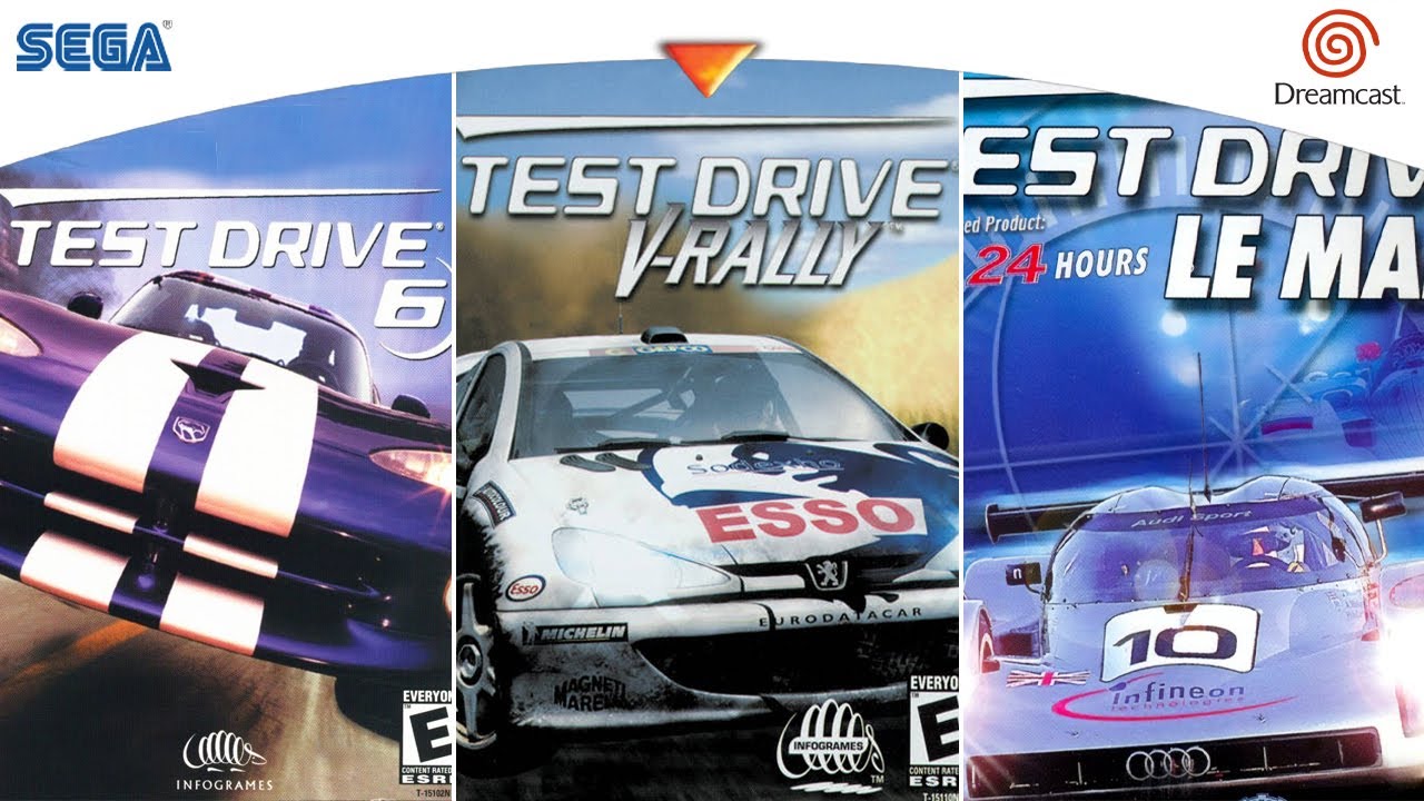 Test Drive Games for Sega Dreamcast - Bilibili