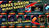 FREE FERE MYSTERY SHOP 84%DISCOUNT ELITE PASS CUMA 80 DIAMOND!!