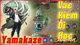 🌸Onmyoji Arena: Review Skin YamaKaze (Sơn Phong) Vác Kiếm Tới Trường Series: Tựu Trường