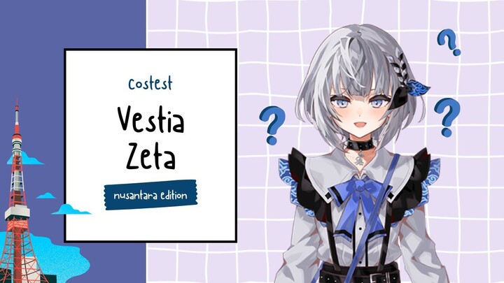 Vestia Zeta Nusantara cosplay!