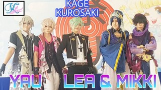 Part 21 - Lea & Mikki, Yau, Kage Kurosaki cosplay tại Fuyu Matsuri 2019