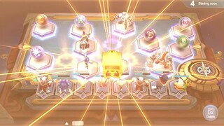 Hyper Roll 4 Heroes 3Stars VS Zhask 3Stars   Magic Chess Gameplay