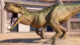 INDOMINUS REX vs INDORAPTOR vs BLUE (DINOSAURS BATTLE)  - Jurassic World Evolution 2