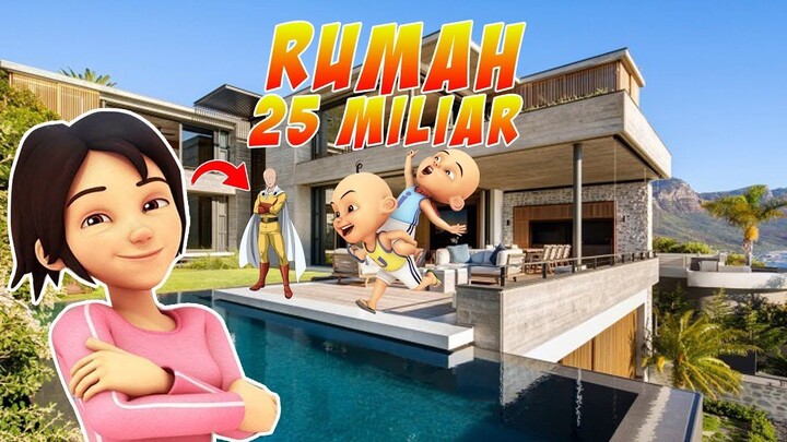 KAK ROS BELI RUMAH MEWAH 25 MILIAR, OPAH DAN UPIN IPIN SENANG - GTA 5 MOD