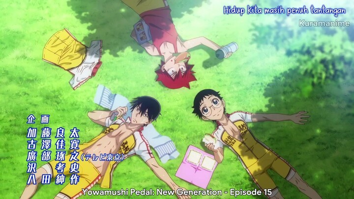 Yowamushi Pedal: New Generation (Season 3) Episode 15 Sub indo