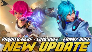 BOUDICCA NEW MM - LING COLLECTOR SKIN - BUFF/NERF HERO | Mobile Legends #WhatsNEXT Eps.36