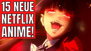 Netflix macht Anime Fans glücklich! 15 Neue Netflix Anime 2021/2022
